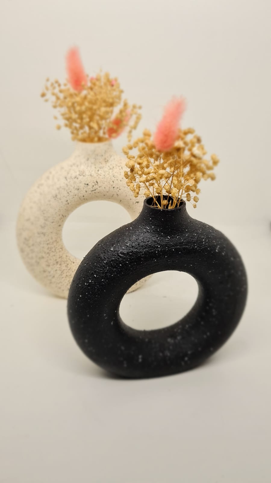 Florero Dona estilo Nórdico en 3D