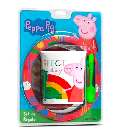 BLISTER BOWL + TAZA GR PEPPA PIG