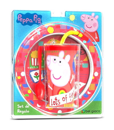 BLISTER PLATO + VASO SPORT PEPPA PIG