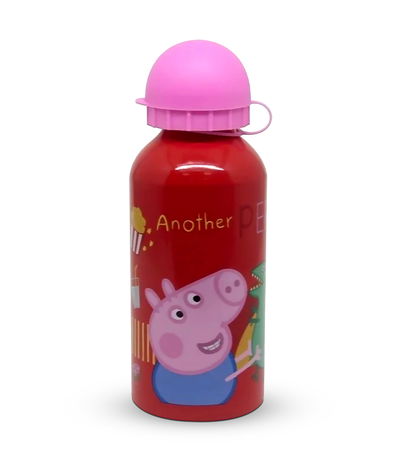 BOTELLA ALUMINIO 400ML PEPPA PIG