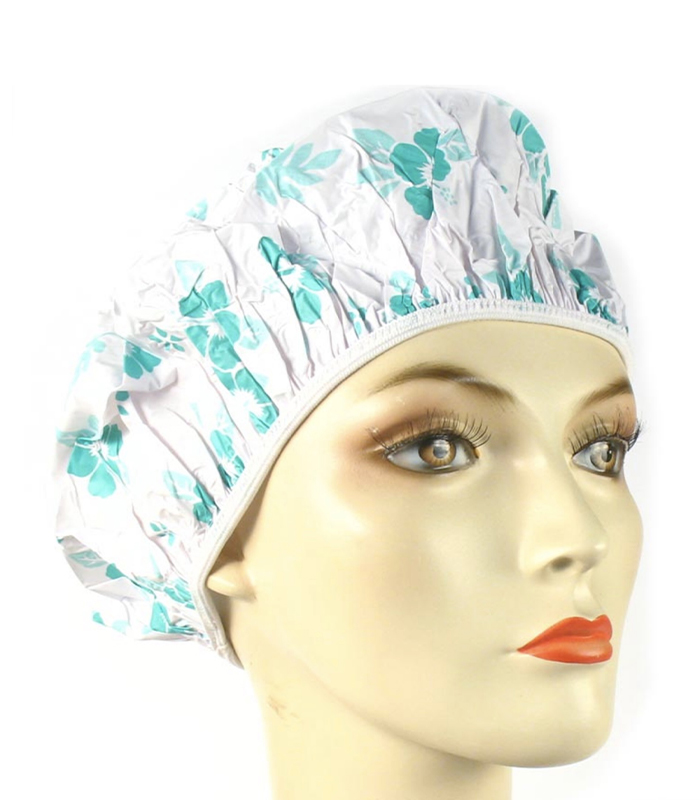 GORRO P/ DUCHA FLOREADO