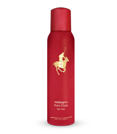 DEO WELLINGTON POLO FEMENINO ROJO