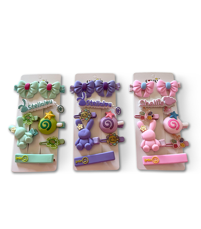 PACK *12 BLISTER DE HEBILLAS P/ NENAS