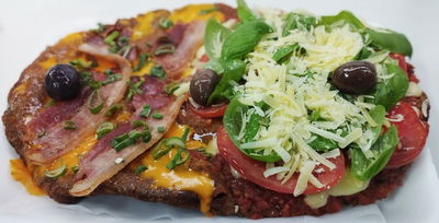 Milanesa mitad y mitad