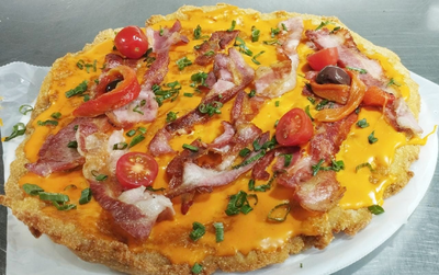 Milanesa Americana con guarnición