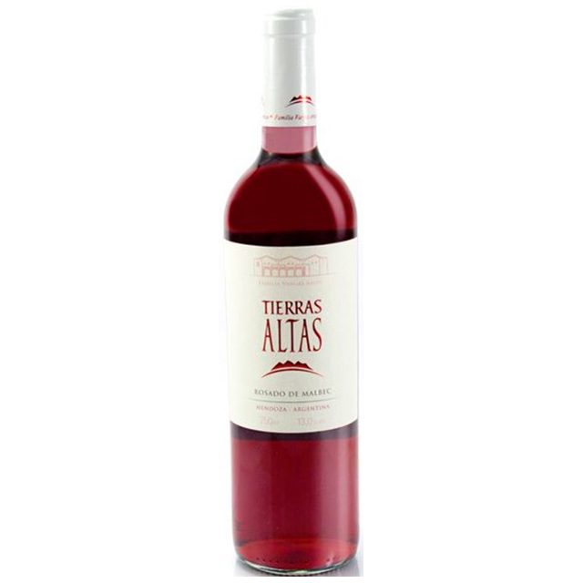 Vino "Tierras Altas"  Malbec Rosado 