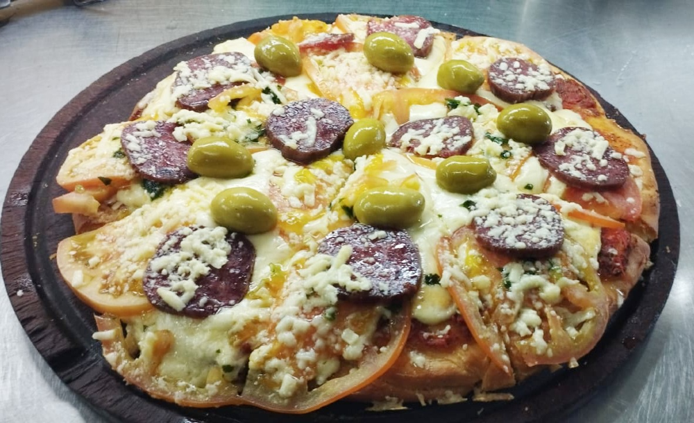 Pizza calabresa
