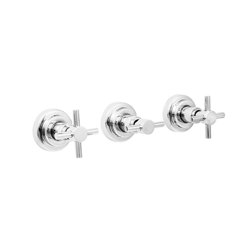 GRIFERIA BIDET AURA LEVER/CRUZ CROMO