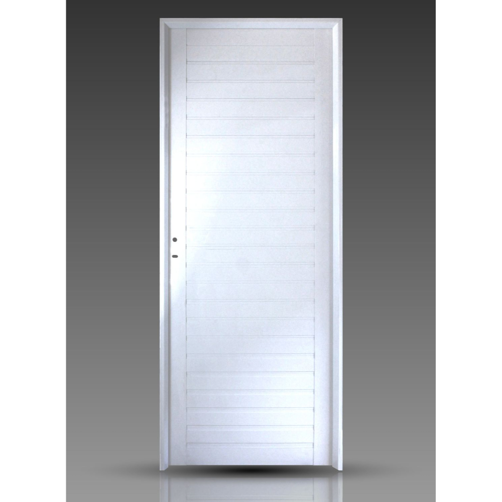 PUERTA ALUM. BCO. HERRERO CIEGA 0.80×2.00