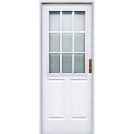 PUERTA PAVIR PESADA C/EPOXI MOD. AMERICANA MEDIA REJA 0.80×2.00