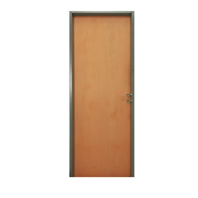 PUERTA PLACA STAND MARCO CH.18 HOJA CED LISO 0.70×2.00 T.15