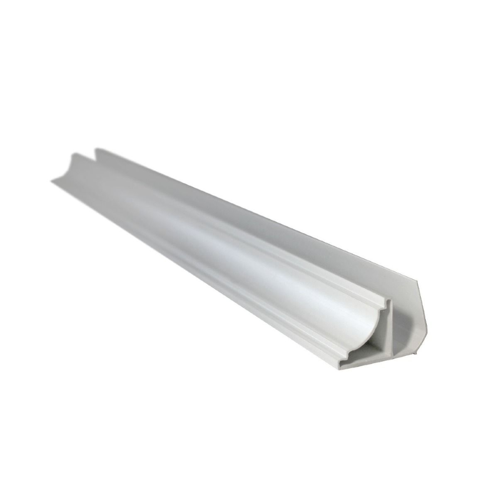 PERFIL PVC BORDE MOLDURA SUP 40MMX6-10MM X3MTS.
