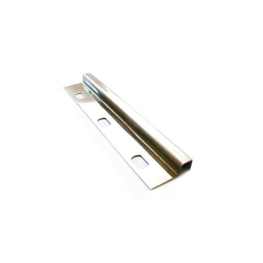 LISTEL ACERO INOX. ALETA TROQ. BRILL. 10X10X10 (UT10X10B)