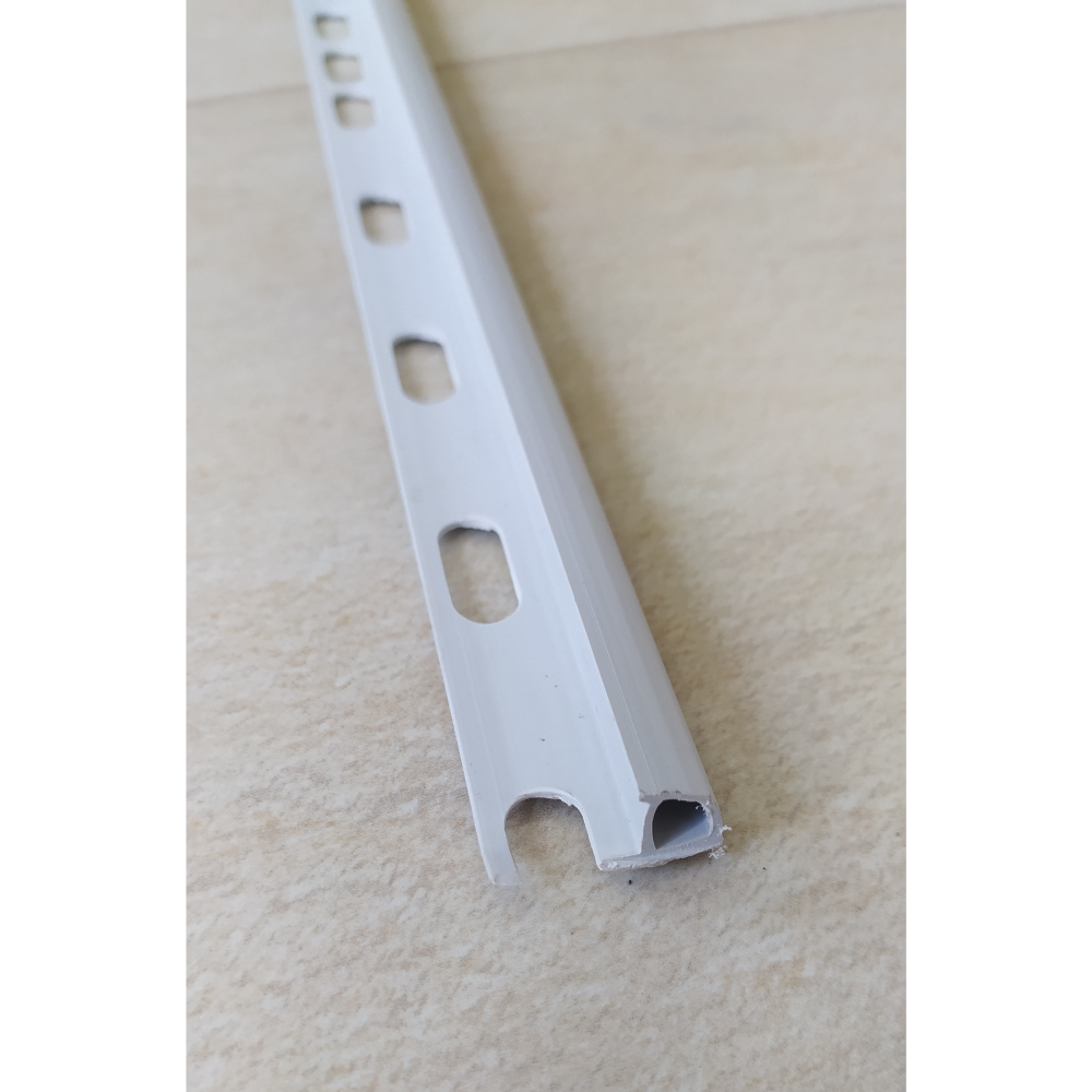 GUARDACANTO DE PVC GRIS 9MM (PVCGRIS)