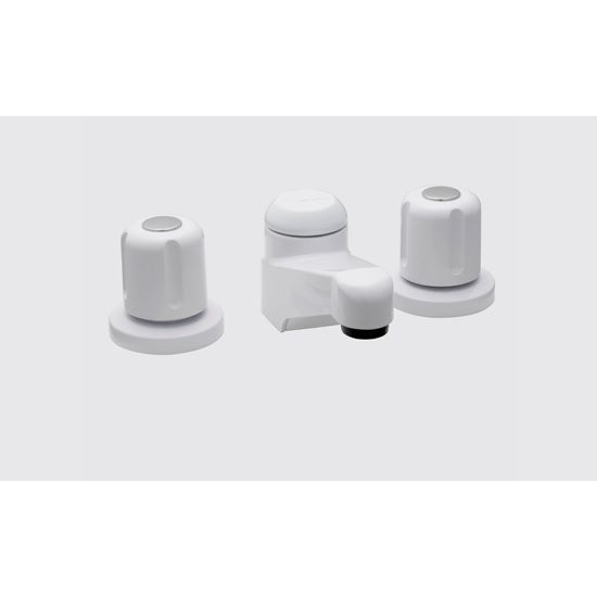 GRIFERÍA PVC BLANCA ACQUA MODELO VENUS CANILLA MEZCLA