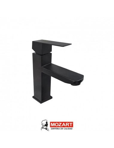 MONOCOMANDO NEGRA FRANKFURT LAVATORIO ALTA PICO BAJO (7655)