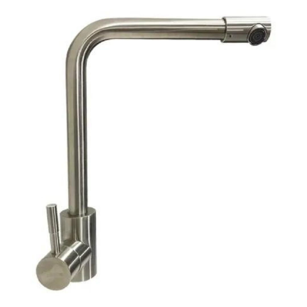 MONOCOMANDO TOKIO ACERO MESADA PICO L (7193)