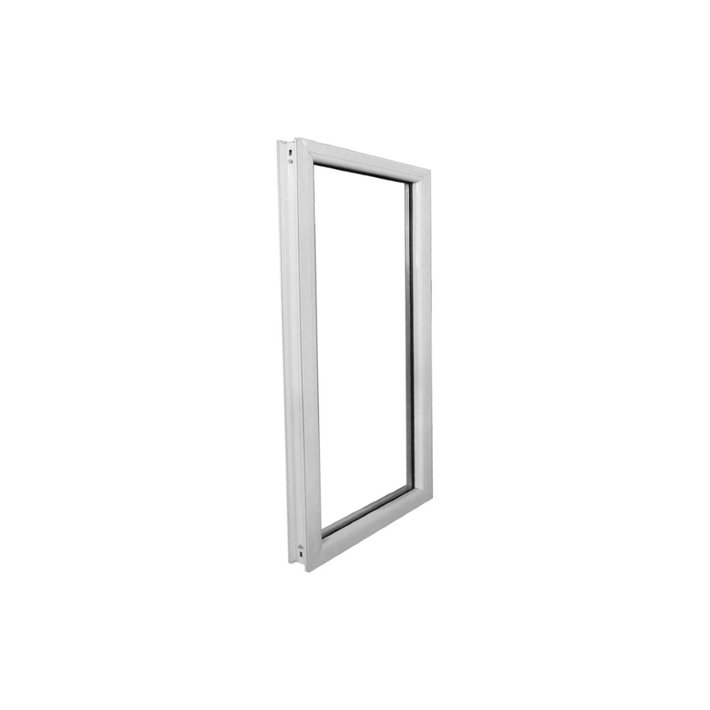 PAÑO FIJO ALUM BCO MODENA C/VIDRIO 4MM 1.50×0.60