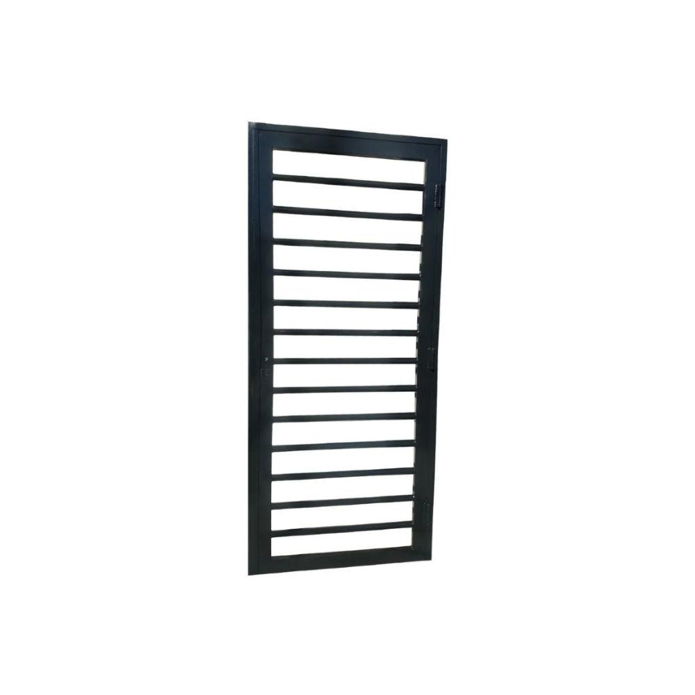 PUERTA REJA BARROTE 1 HOJA C/CERRADURA 0.80X2.00