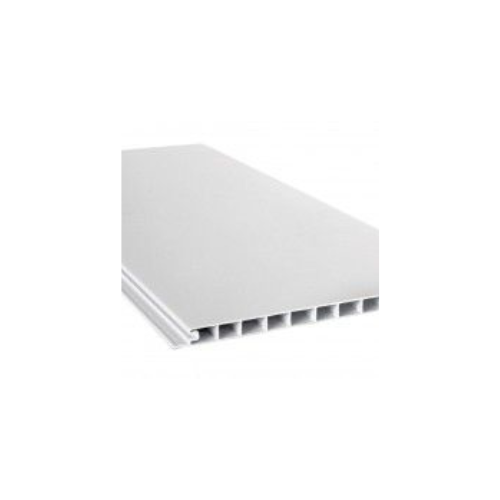 PLACA REVEST PVC BLANCO LISO 200X10X6 MTS. (PRECIOXM2)