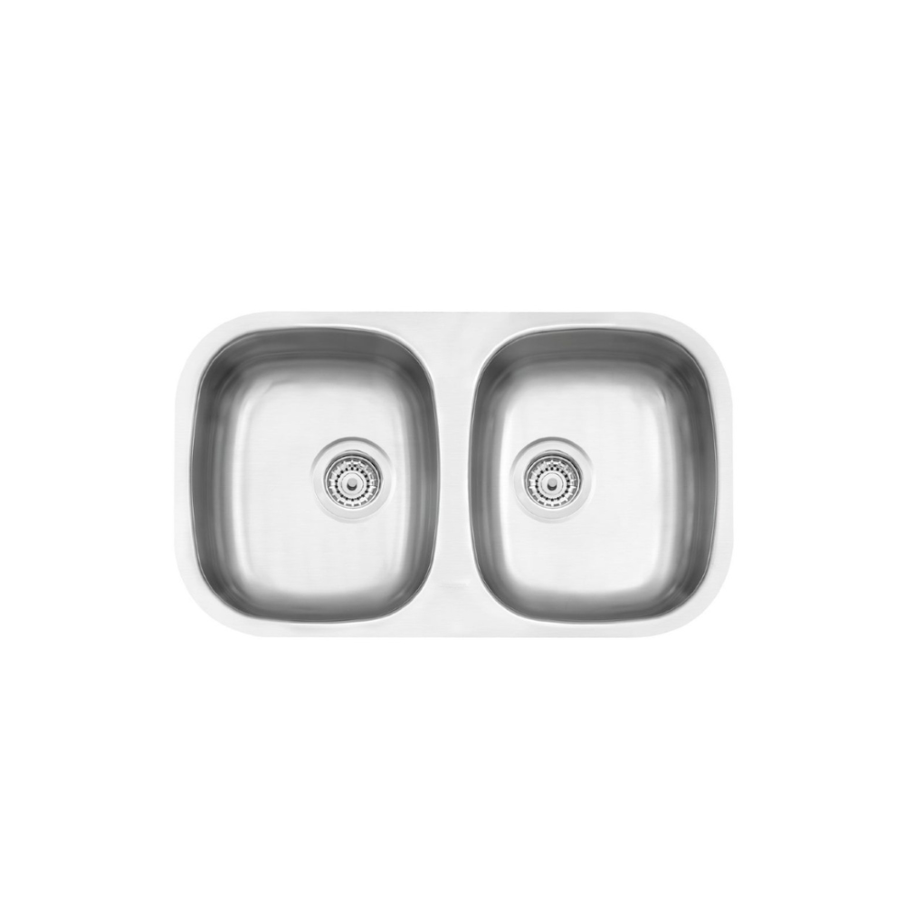 BACHA ACERO INOX. RECTANGULAR 2C 34 BL 78X44X15 ANTIRREBALSE