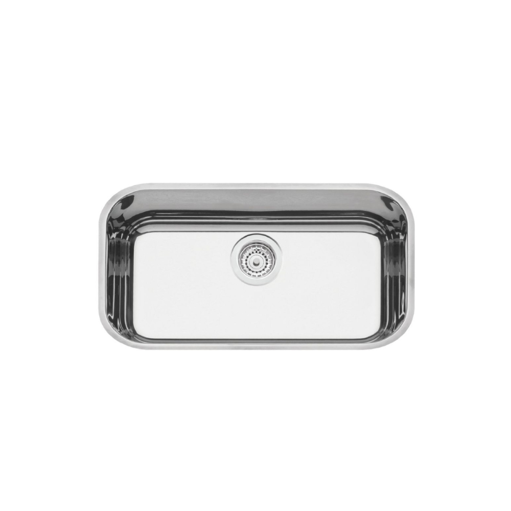 BACHA ACERO INOX. RECTANGULAR 56 BL PERFECTA 56X34X17