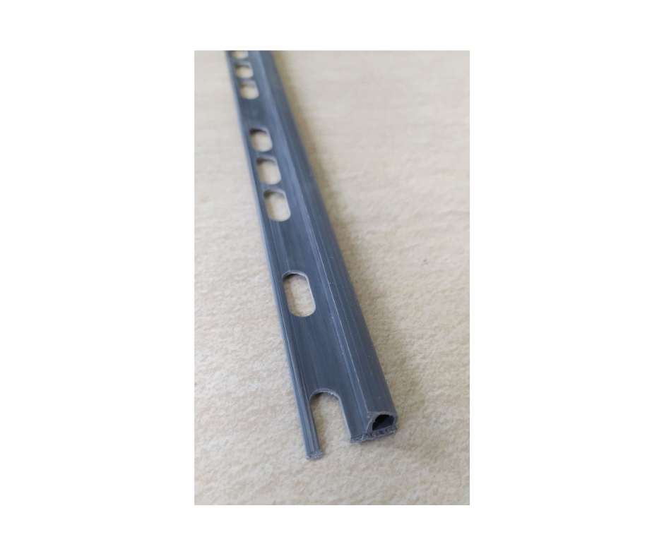 GUARDACANTO DE PVC GRIS OSCURO 9 MM (PVCGRISO)