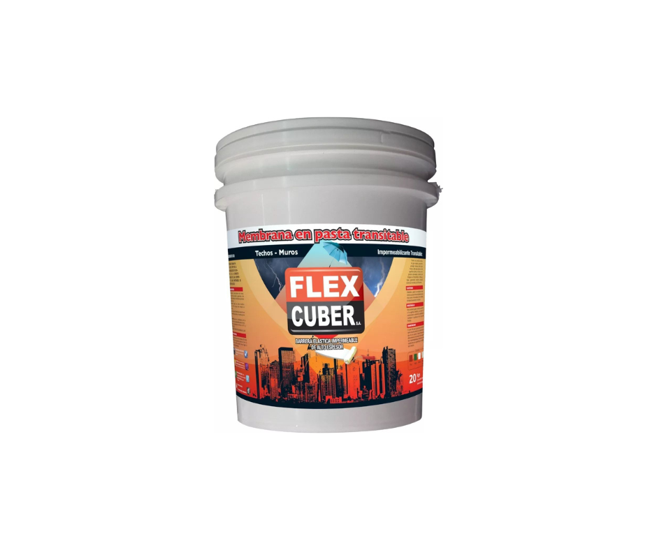 MEMBRANA LIQUIDA FIBRADA BLANCA X1 KG.