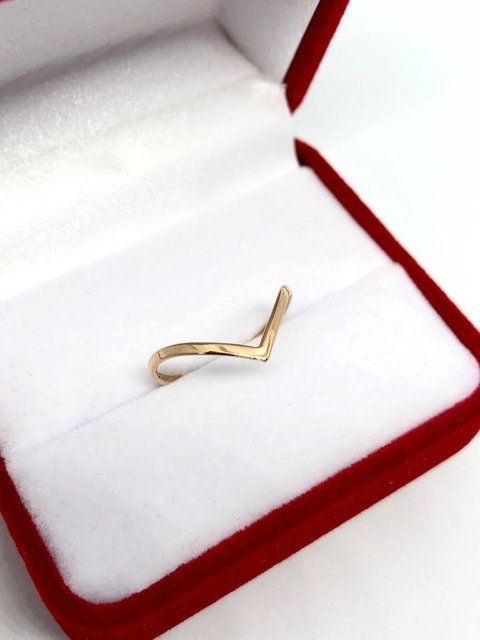 Anillo Punta Oro 18K 1gr