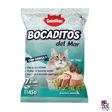 GOLOMIAU BOCADITOS GATO DEL MAR X 45 G	