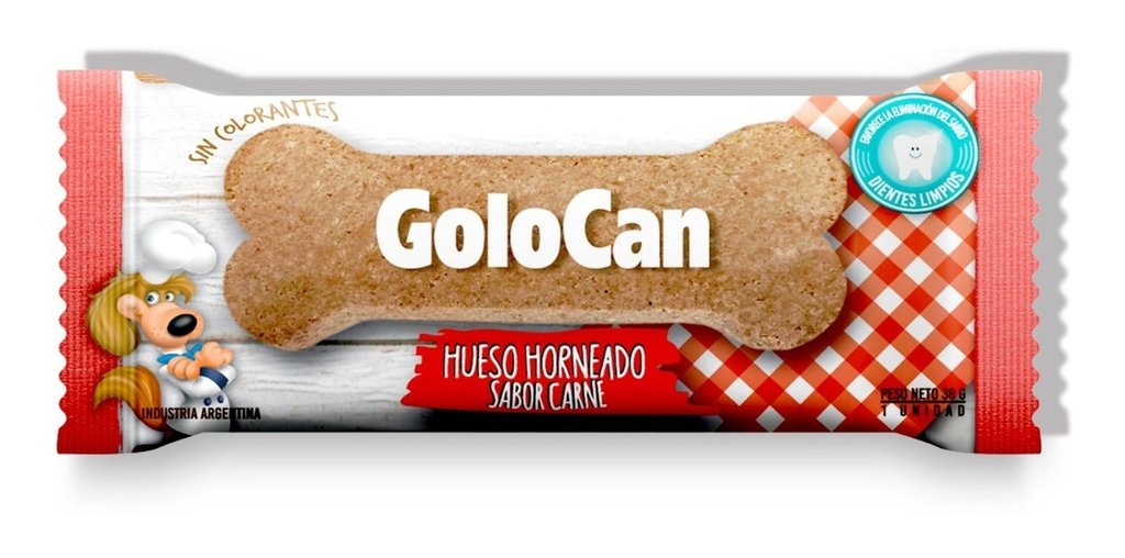 GOLOCAN HUESO SABOR CARNE X 38 G	