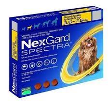 PIPETA NEXGARD SPECTRA DE 3 A 7.5 (PASTILLA)