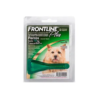 FRONTLINE PLUS 0 A 10 X 1 U	