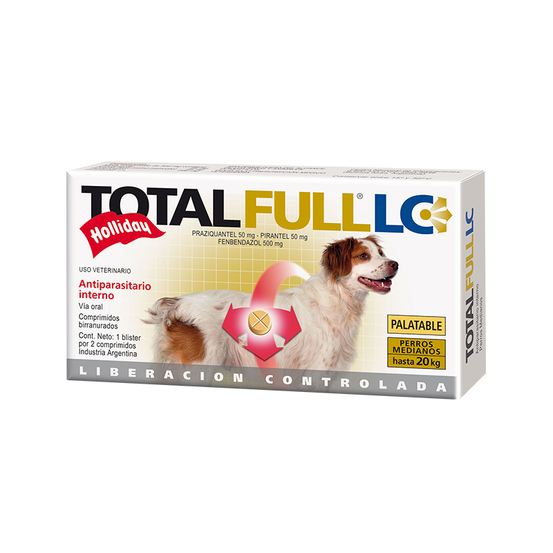 TOTAL FULL LC HASTA 20 KG (HOLLIDAY)