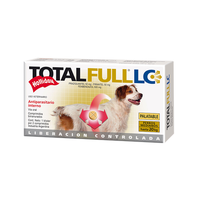 TOTAL FULL LC HASTA 20 KG (HOLLIDAY)	