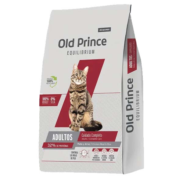 OLD PRINCE EQUILIBRIUM GATO ADULTO X 3 KG	