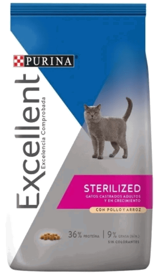 EXCELLENT CAT STERILIZED X 1 KG	
