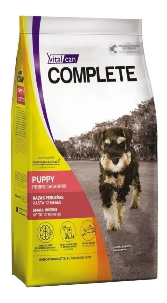 VITAL CAN COMPLETE JUNIORS RAZA PEQUEÑA X 3 KG