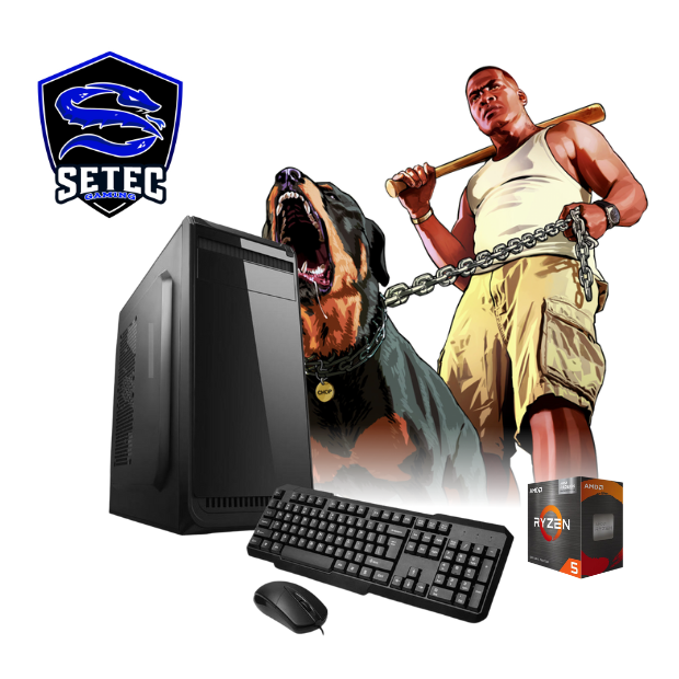 PC Ryzen 5 5600g | 8GB Ram | 240GB SSD | Gabinete + Fuente 600w