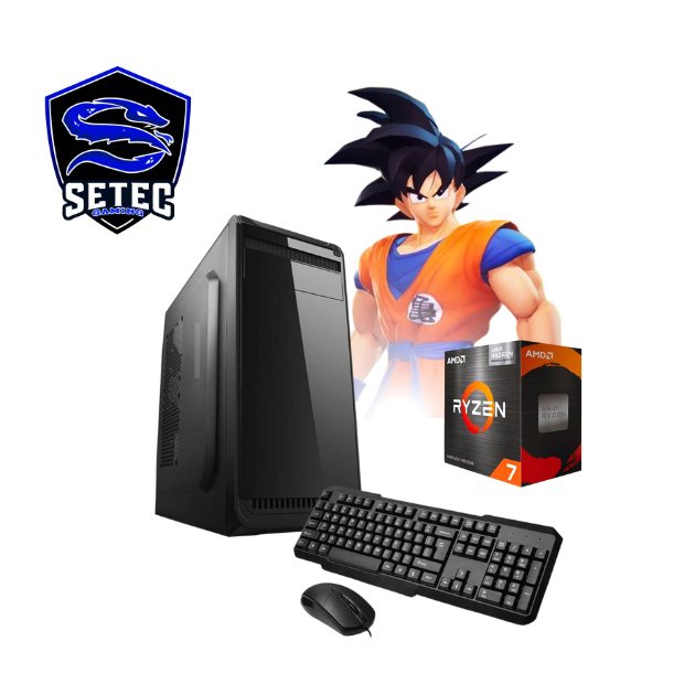 PC Ryzen 7 5700g | 16GB Ram | 480GB SSD | Gabinete + Fuente 600w