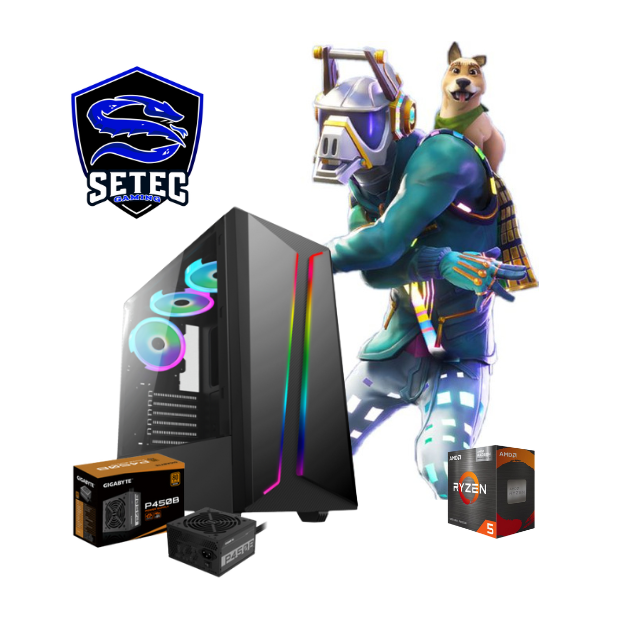 PC Ryzen 5 5600g | 16GB Ram | 480GB SSD | Gabinete Gamer + Fuente 80 PLUS