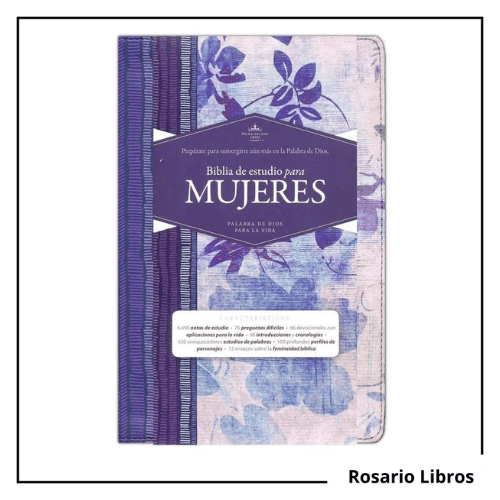 Biblia De Estudio Para Mujeres Reina Valera 1960 Floreado