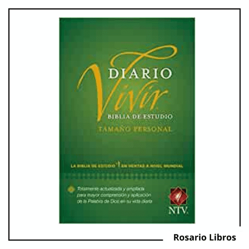 Biblia Estudio Diario Vivir Ntv Tamaño Personal Color Verde