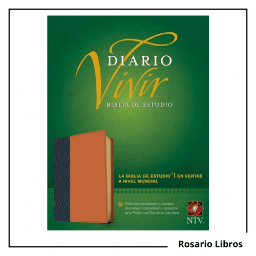Biblia Estudio Diario Vivir Nueva Traducción Viviente Lujo