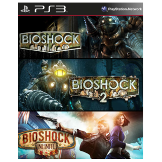 Combo Bioshock 1 2 e Infinite - Ps3