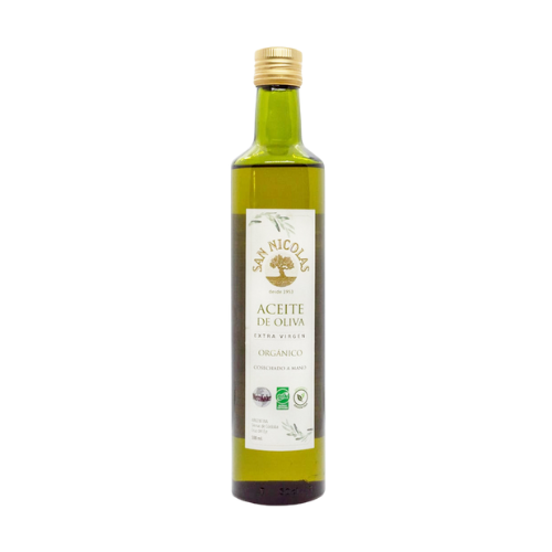 Aceite de Oliva Extra Virgen Vidrio 500 ml - San Nicolas
