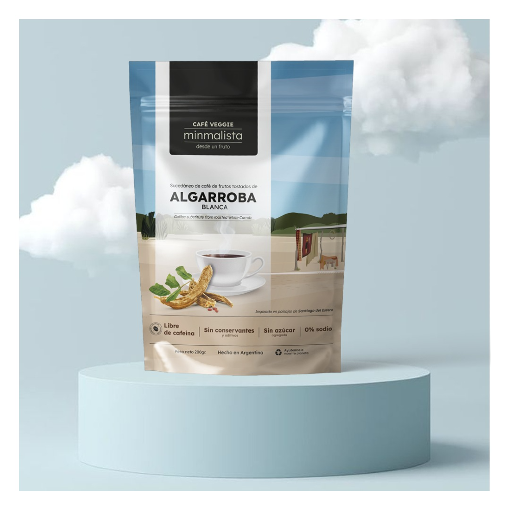 Café Veggie Algarroba Blanca