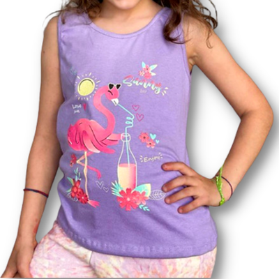 Musculosa Flamenco Lila