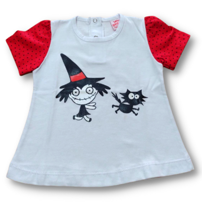 Remera Blanca Brujita
