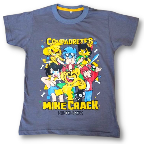 Remera Compadretes Gris